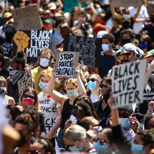 Black Lives Matter protests: How focus differs between US and UK