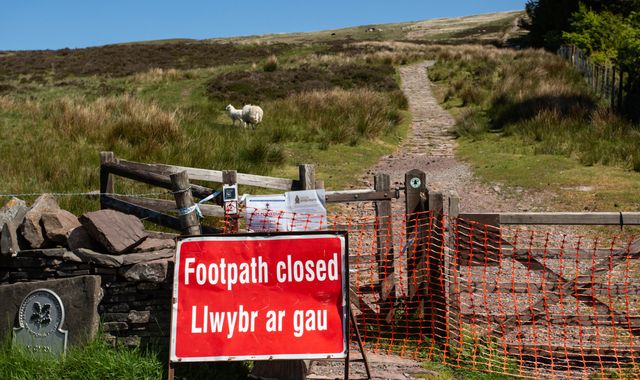 Coronavirus: Welsh police tell English visitors to 'learn lockdown rules' and stay away