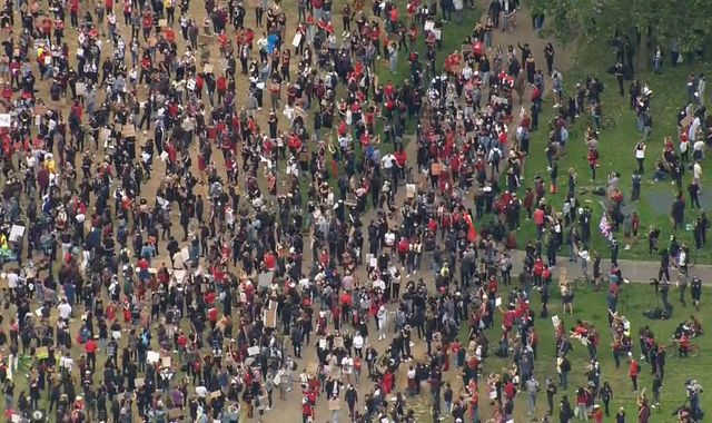 Coronavirus: Matt Hancock urges Britons not to attend George Floyd protests over COVID-19 fears