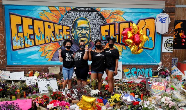 George Floyd death: In Minneapolis, the community came together to remember