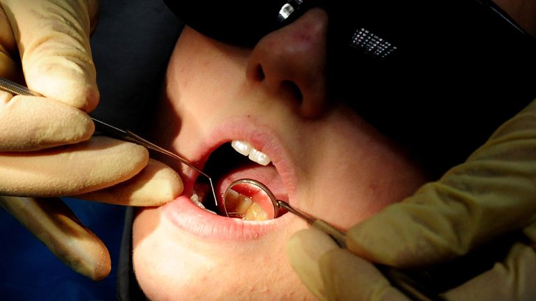Embargoed to 1300 Sunday April 26 File photo dated 19/05/11 of a dentist at work. A special "kickstart" package to save dentists from the impact of the coronavirus crisis is needed, a representative organisation in Ireland said.