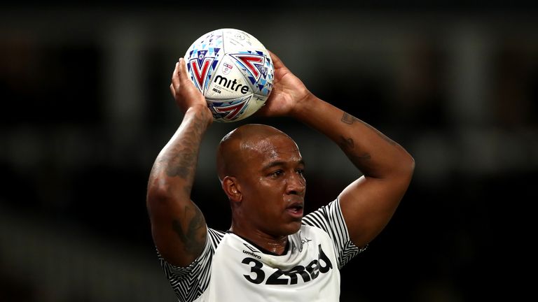 Derby County's Andre Wisdom