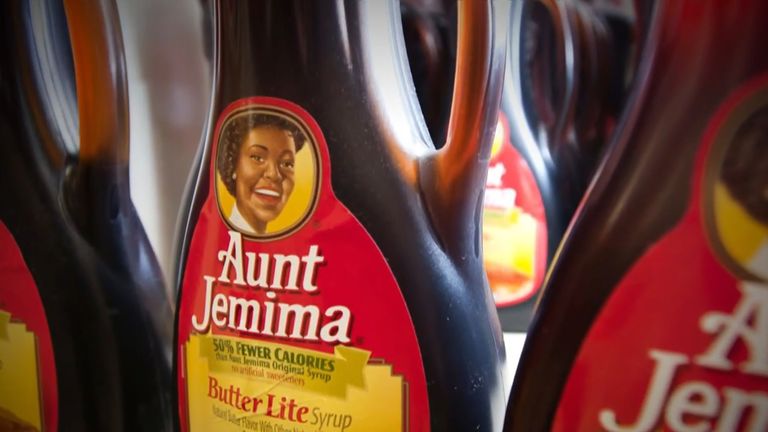 The company says it recognises the brand is built on a racial stereotype. Pic: NBC News