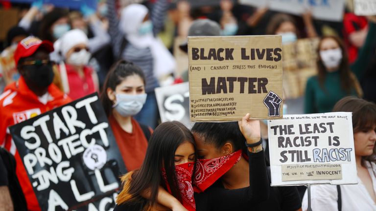 Black Lives matter protest in London