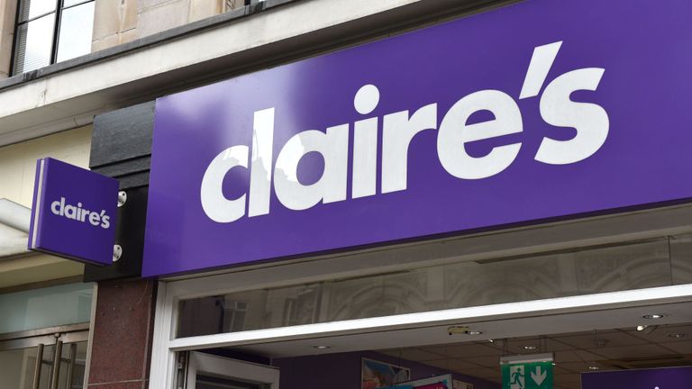 Shopped with Claire's Hackers your card details | Science & Tech News | Sky News