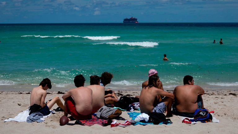 florida beach coronavirus us