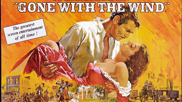 &#39;Gone with the Wind&#39; a 1939 American epic historic romance film adapted from Margaret Mitchelle&#39;s Pulitzer-winning novel starring Clark Gable and Vivien Leigh.

1939