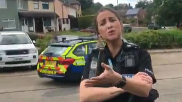 Suffolk Police have apologised after two officers stopped a black couple and demanded ID.