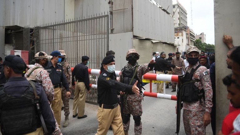 Pakistan police have confirmed the four shooters have been killed after the incident