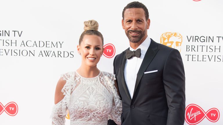 Rio Ferdinand And Wife Kate Wright Expecting First Child Together Uk News Sky News