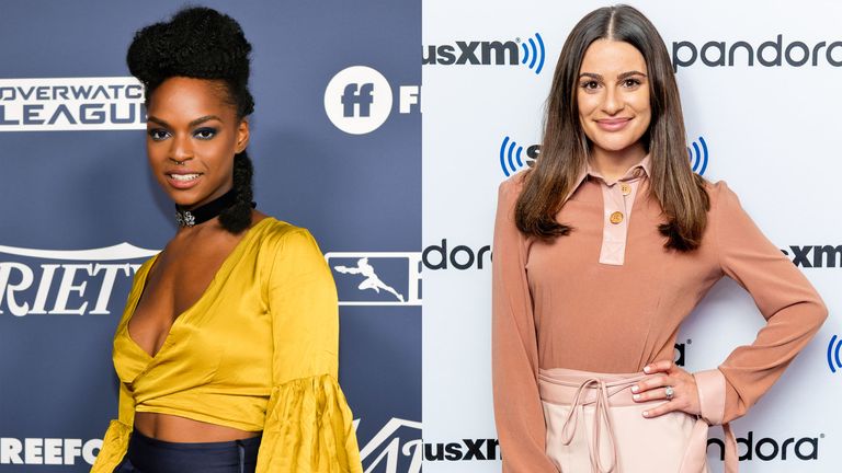 Samantha Ware (L), has accused Lea Michele of making her experience on Glee a 'living hell'