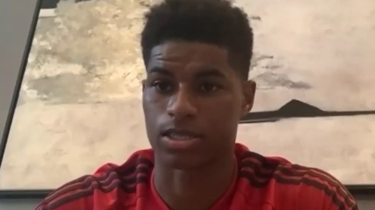 Footballer Marcus Rashford comments on government U-turn brought about by his actions