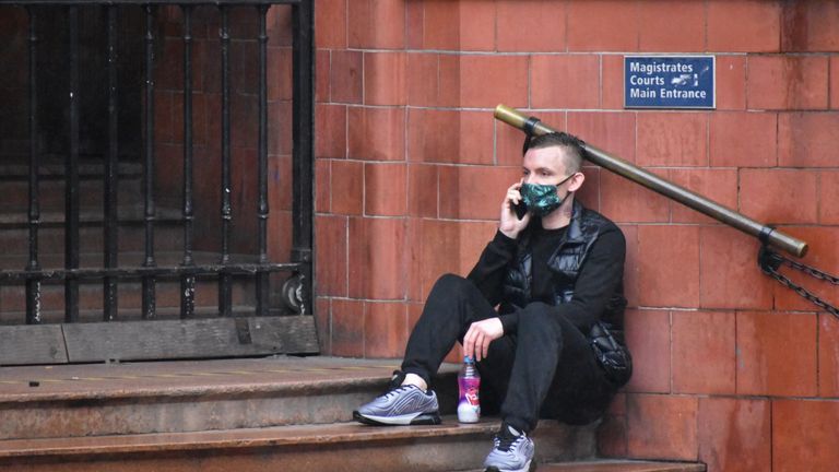 Wain's video amassed 81,000 views and saw him make the 'truly despicable' phone call 