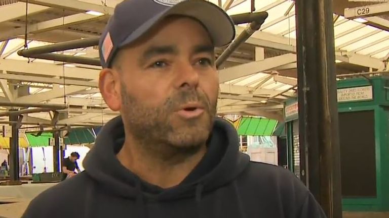 Market trader in Leicester says people are more scared this time about lockdown