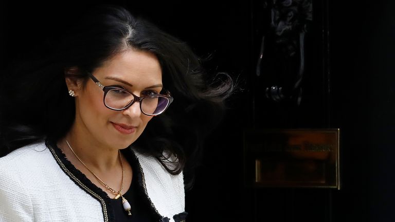 Home Secretary Priti Patel 