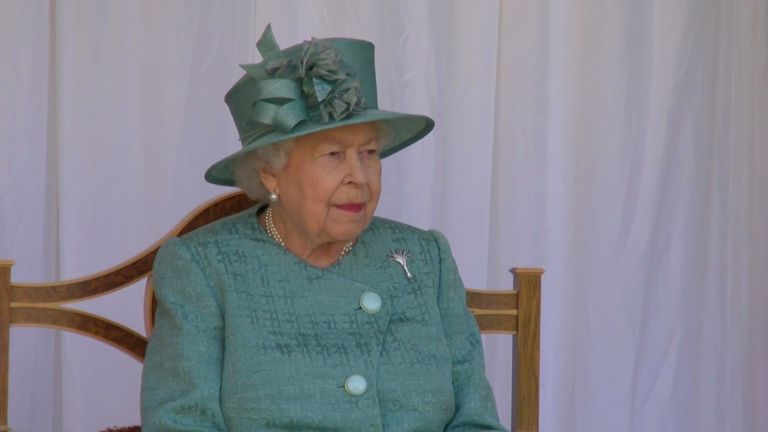Queen at Windsor Castle