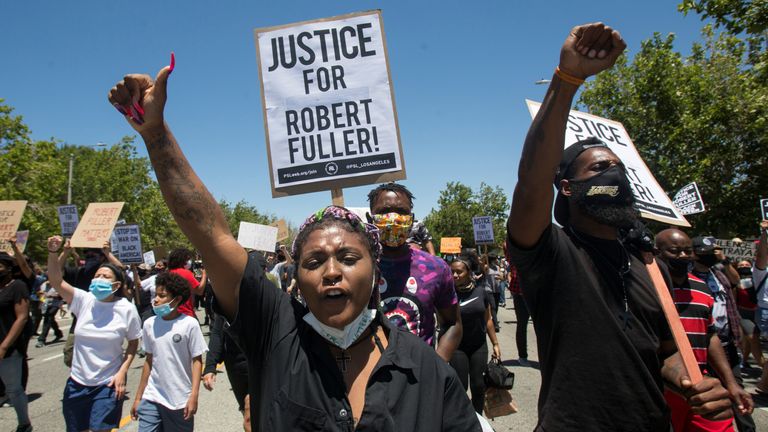 Robert Fuller: Protests prompt investigation into death of black ...