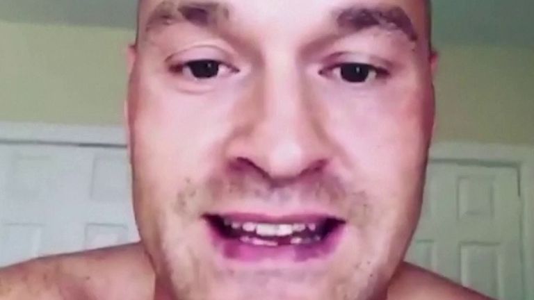 Tyson Fury announces his &#39;big fight&#39; is on