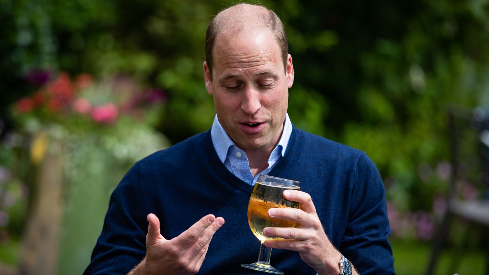 Prince William suggests free pint to encourage men to get a check-up | UK News