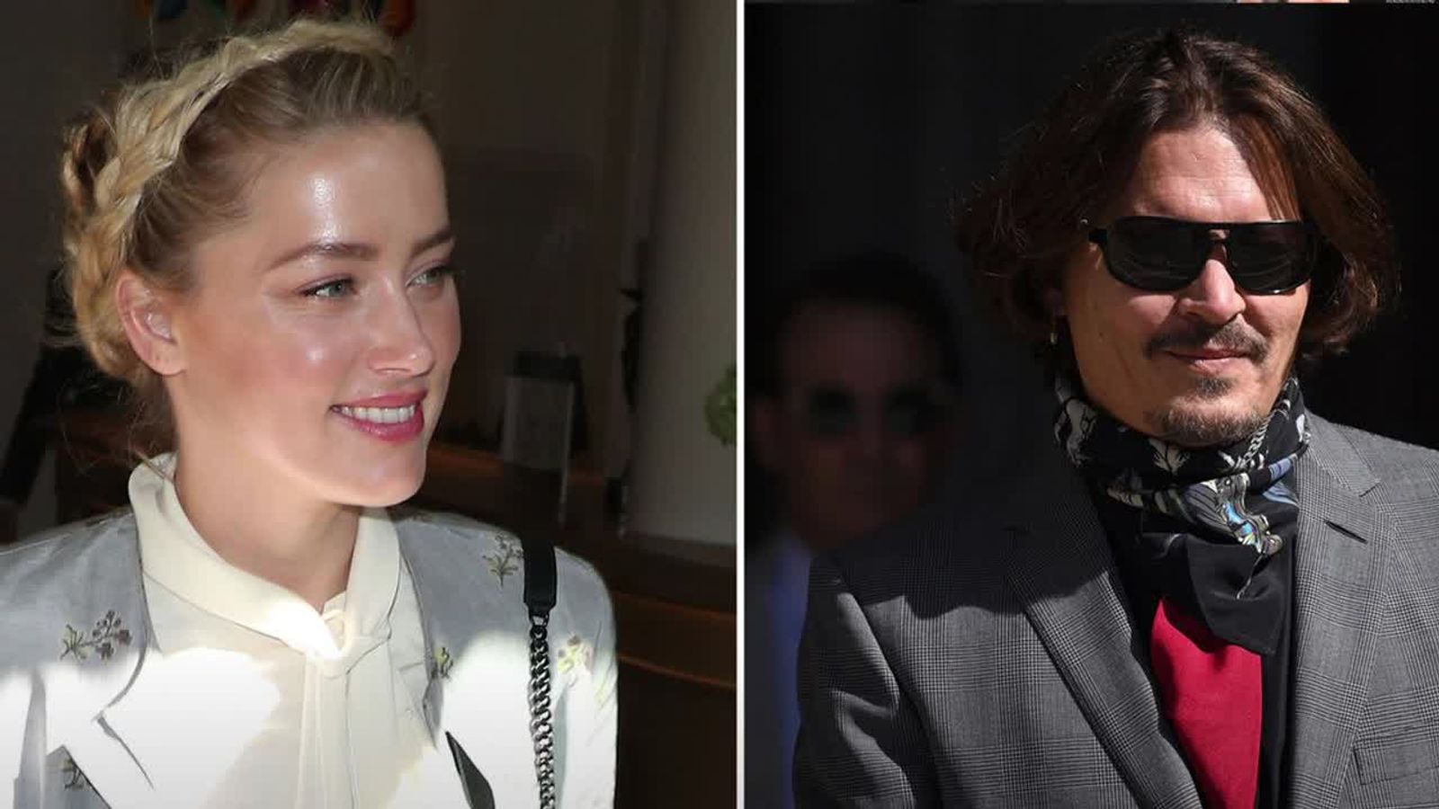Audio of Amber Heard 'admitting she hit Johnny Depp in jaw after