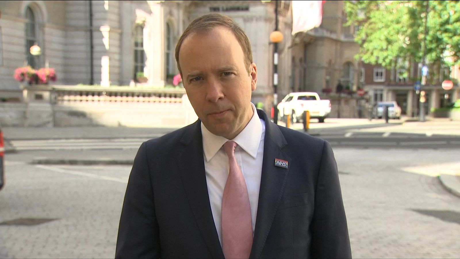 Hancock says he was 'pleased' with the way most people behaved on