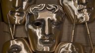 Polished BAFTA (British Academy of Film and Television Arts) masks sit in a box during a photocall at the New Pro Foundries, west of London on January 31, 2017. 
The masks will be presented to winners at BAFTA's awards ceremony in London on February 12, 2017. / AFP / Daniel LEAL-OLIVAS        (Photo credit should read DANIEL LEAL-OLIVAS/AFP via Getty Images)