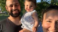 Ufuk and Hatice Gumusoz first noticed something was wrong with Liya at the start of the year