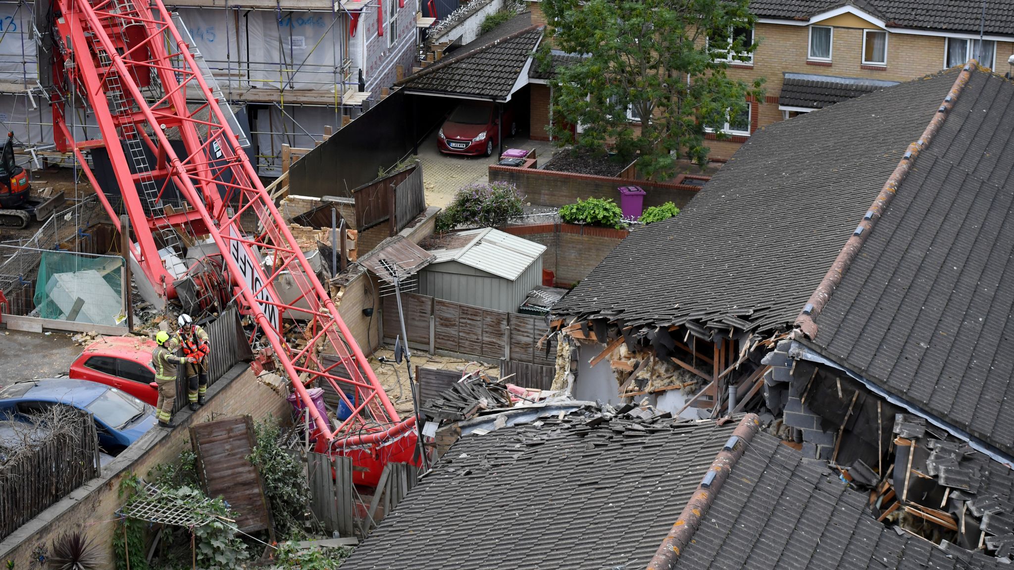 Bow crane collapse Victim named as 85yearold June Harvey UK News