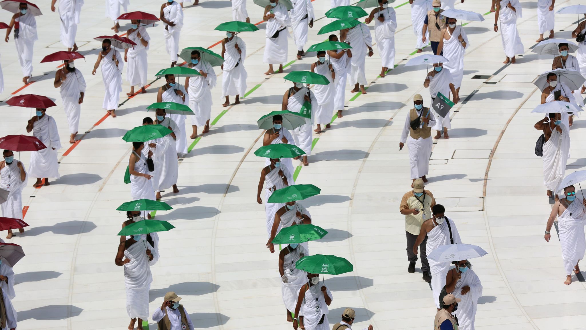 Coronavirus: Dramatic Pictures Show Scaled-down Hajj Pilgrimage Due To ...