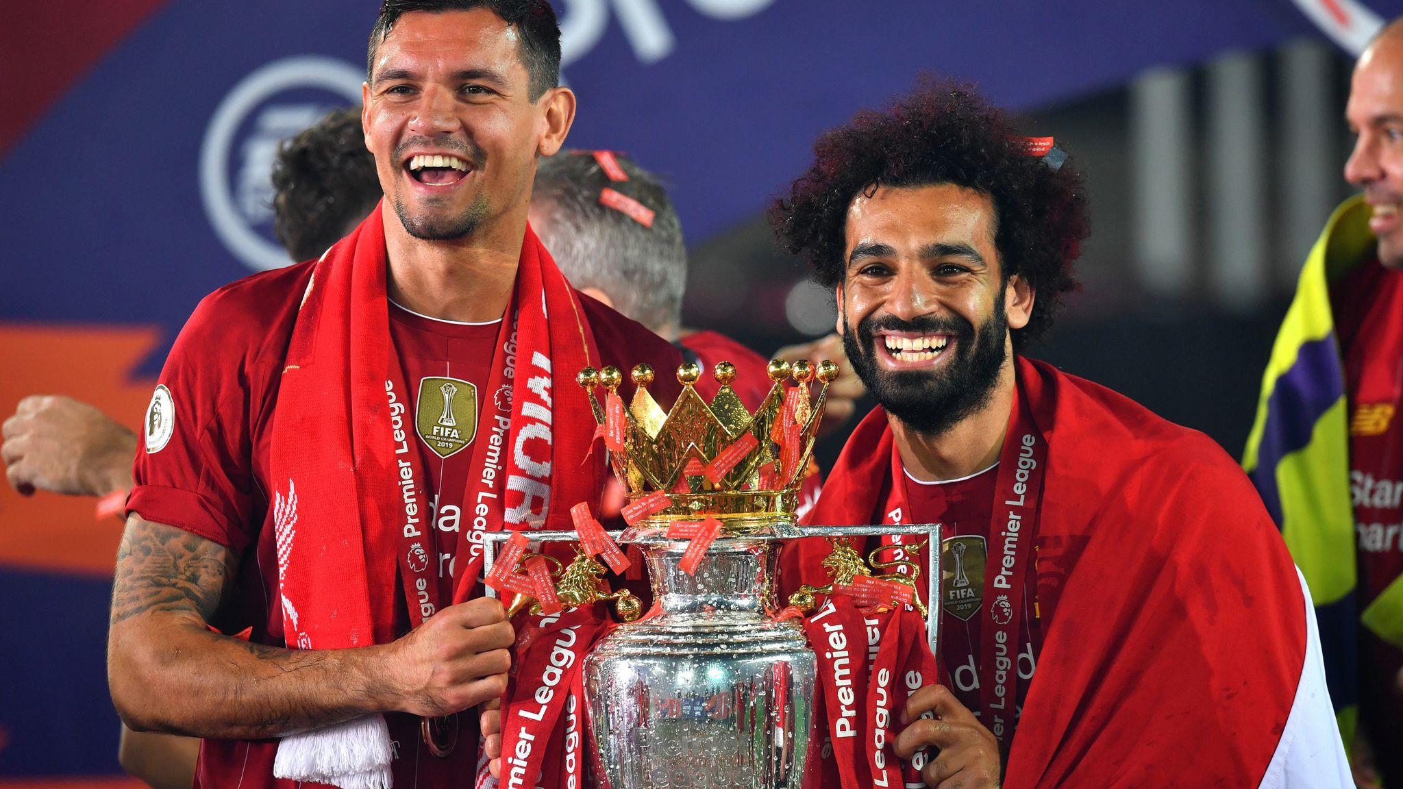Liverpool lift Premier League trophy for first time after 30-year wait