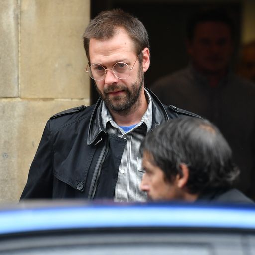 Kasabian star pushed ex-fiancee into hamster cage during assault, court hears