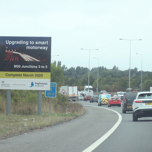 End of dynamic smart motorways: 'Too complicated', says Highways England boss