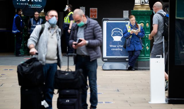 Coronavirus: 'Not wearing a face covering should be as taboo as drink-driving', says top scientist