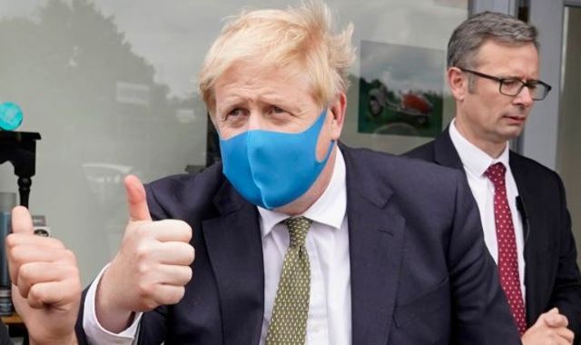 Coronavirus: PM urges people to go back to work as he backs more facemask use