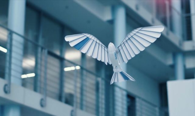 Robotic birds capable of amazingly realistic flight shown off by German company