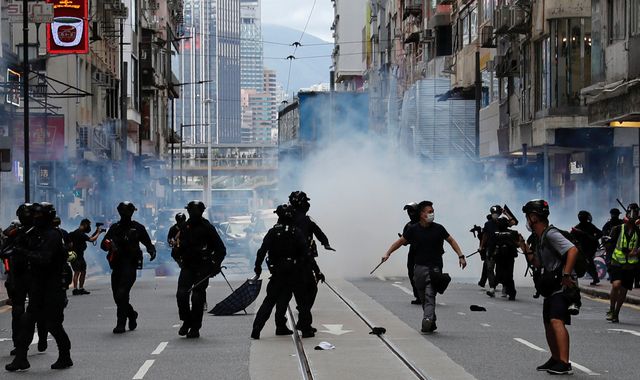Hong Kong: UK summons Chinese ambassador over 'deep concern' for new security law