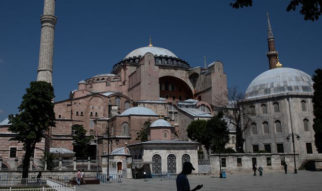 Hagia Sophia: Istanbul monument becomes mosque again after Erdogan signs decree
