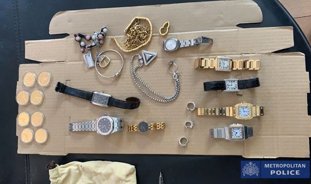 Cocaine, £13m in cash and jewellery found after police discover secret hideaways