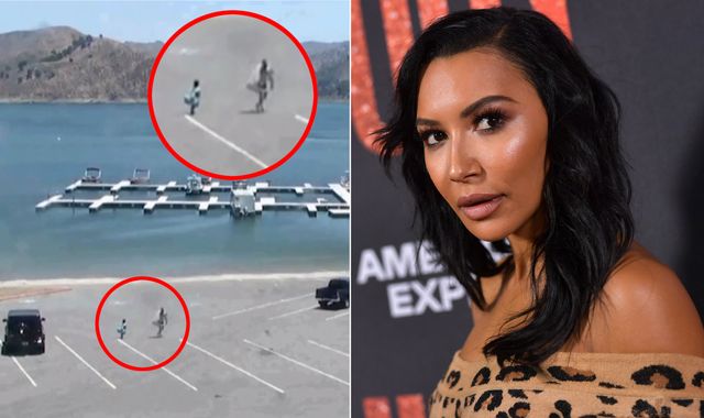 Naya Rivera: Footage shows last movements of missing Glee star