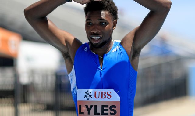 Noah Lyles: Sprinter 'beats' Usain Bolt's 200m world record before blunder is uncovered