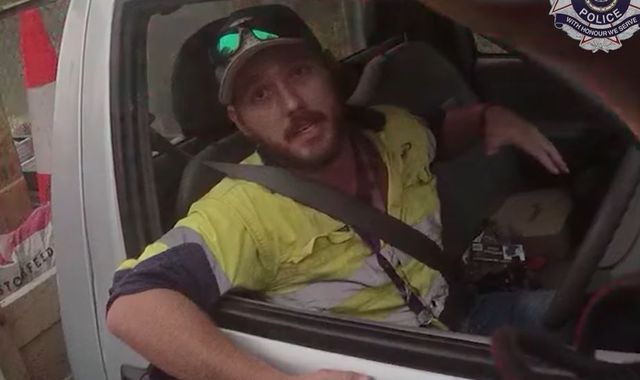 Australia: Trucker fights off deadly snake while driving at 70mph
