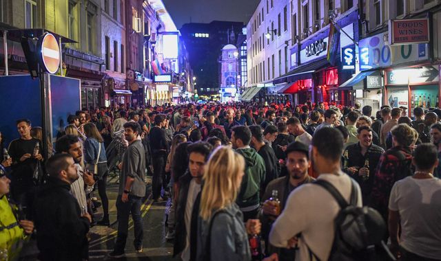 Coronavirus: Revellers told 'lives depend' on sticking to social distancing rules