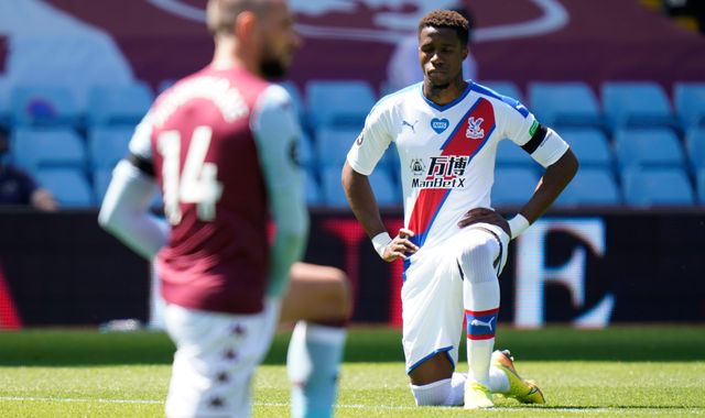 Wilfried Zaha: Boy, 12, arrested over racist messages sent to Crystal Palace player