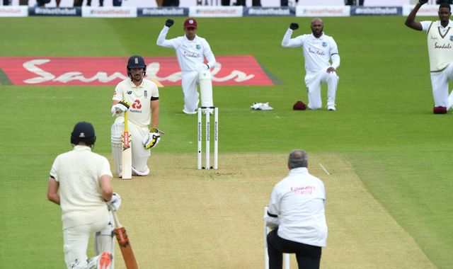 Black Lives Matter: Players take the knee as delayed England-West Indies Test series starts