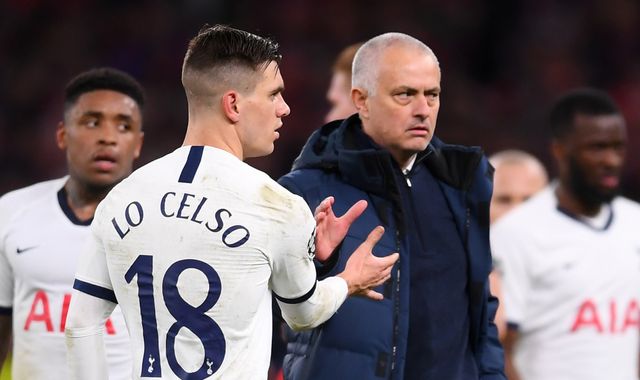 Tottenham boss Jose Mourinho says he 'wouldn't swap' Giovani Lo Celso for Bruno Fernandes