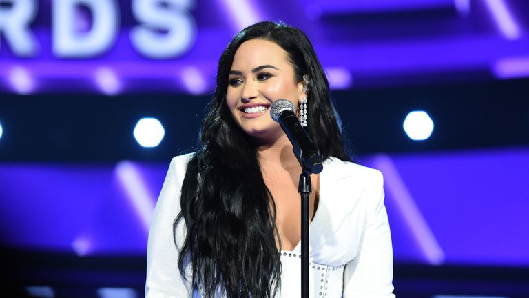 LOS ANGELES, CALIFORNIA - JANUARY 26: Demi Lovato performs at the 62nd Annual GRAMMY Awards on January 26, 2020 in Los Angeles, California. (Photo by John Shearer/Getty Images for The Recording Academy)