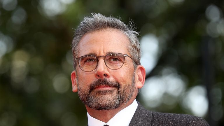 LONDON, ENGLAND - OCTOBER 13:  Steve Carell attends the UK Premiere of "Beautiful Boy" & Headline gala during the 62nd BFI London Film Festival on October 13, 2018 in London, England.  (Photo by Tim P. Whitby/Tim P. Whitby/Getty Images for BFI)