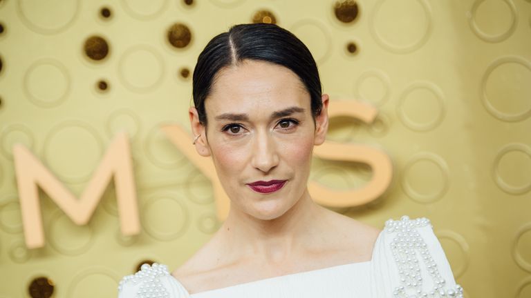 LOS ANGELES, CALIFORNIA - SEPTEMBER 22: (EDITORS NOTE: Image has been edited using digital filters) Sian Clifford arrives at the 71st Emmy Awards at Microsoft Theater on September 22, 2019 in Los Angeles, California. (Photo by Emma McIntyre/Getty Images)