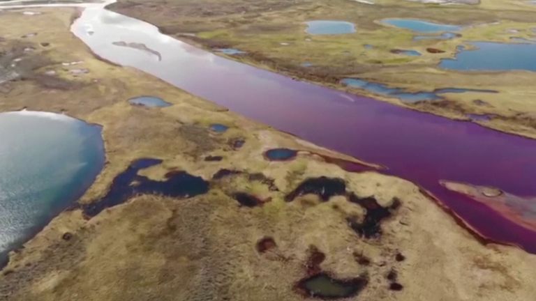 21,000 tonnes of diesel oil has spilled into two rivers in Norilsk