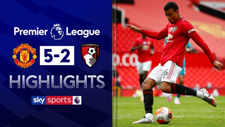 Manchester United Vs Bournemouth Highlights And Commentary Football News Sky Sports